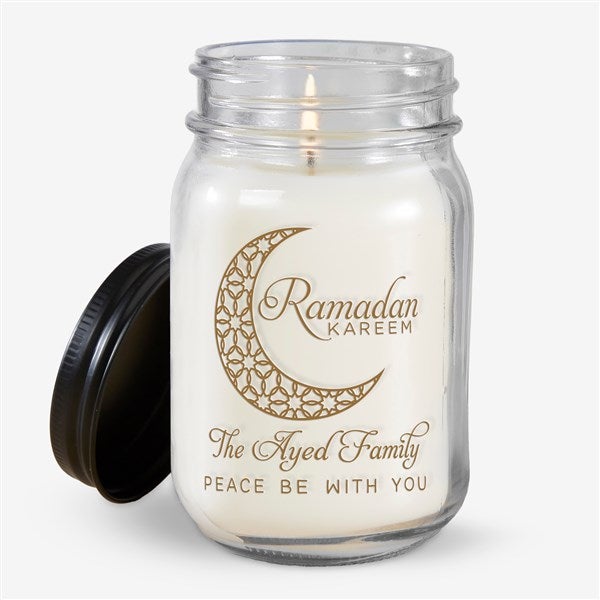 Ramadan Personalized Farmhouse Candle Jar - 45733