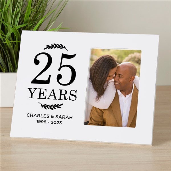 Love Everlasting Personalized Off-Set Picture Frame  - 45772