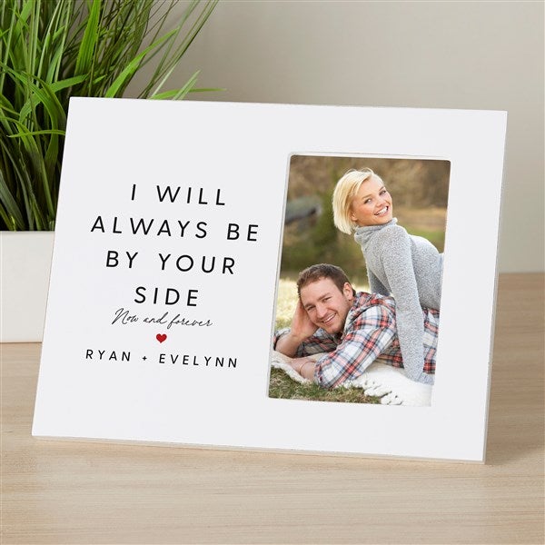 By Your Side Personalized Off-Set Picture Frame - 45781