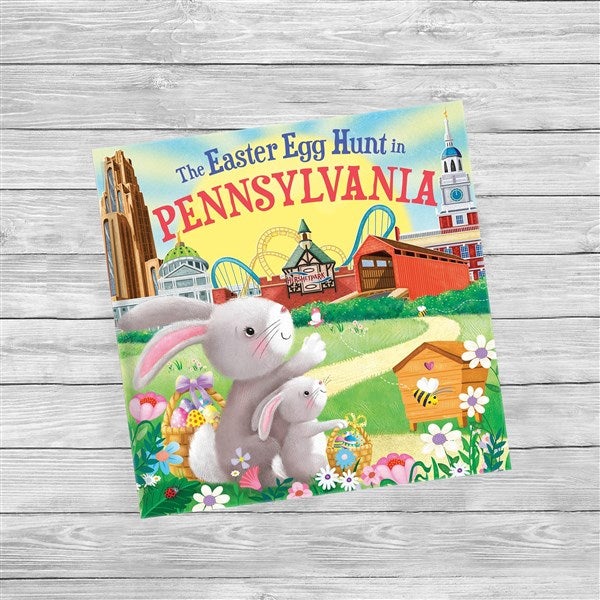 The Easter Egg Hunt Where I Live Personalized Storybook  - 45806D