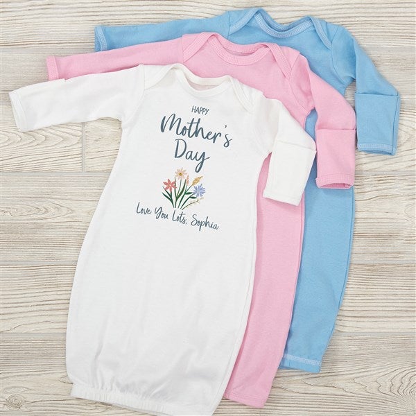 Floral First Mother's Day Personalized Baby Clothing - 45847