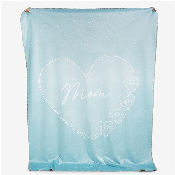 A Mother's Heart Personalized Blanket  - 45853