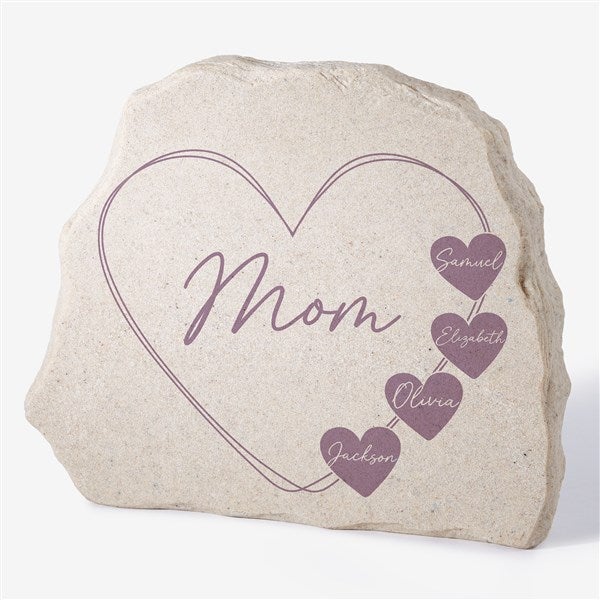 A Mother's Heart Personalized Standing Garden Stone - 45857