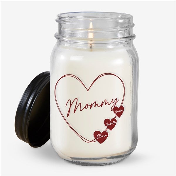 A Mother's Heart Personalized Farmhouse Candle Jar  - 45860