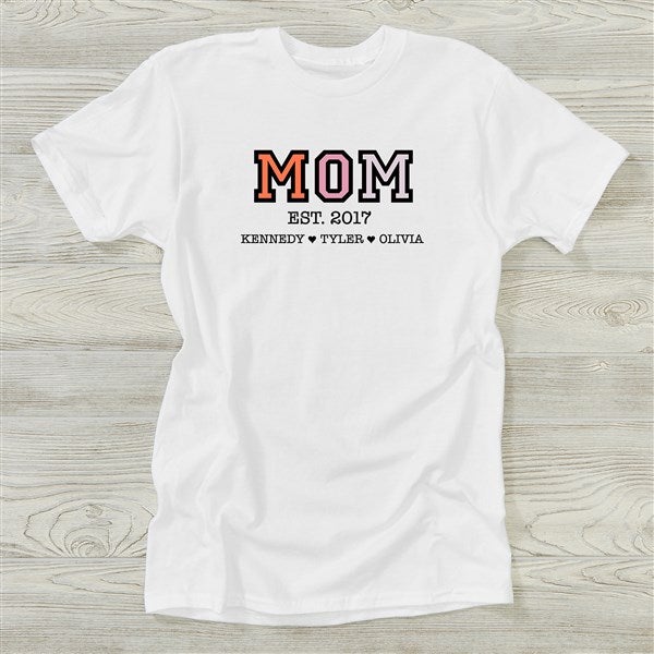 Vibrant Mom Personalized Ladies Shirts - 45874