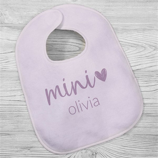 Mom & Mini Me Personalized Baby Bibs  - 45879