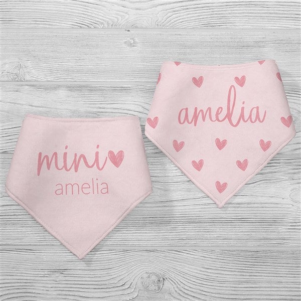 Mom & Mini Me Personalized Baby Bibs  - 45879