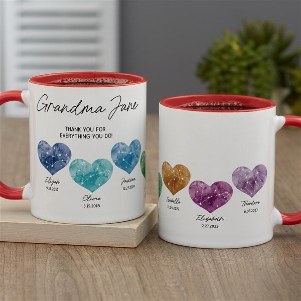 Birthstone Constellations Personalized Coffee Mug  - 45882