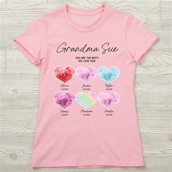 Birthstone Constellations Personalized Ladies Shirts  - 45884