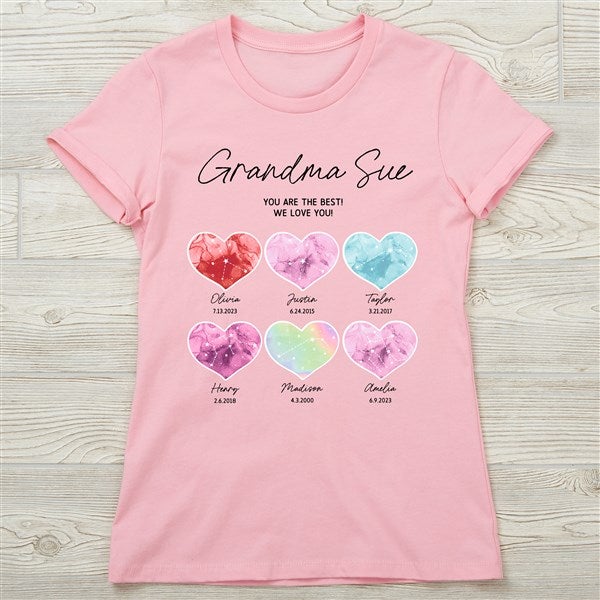 Birthstone Constellations Personalized Ladies Shirts - 45884