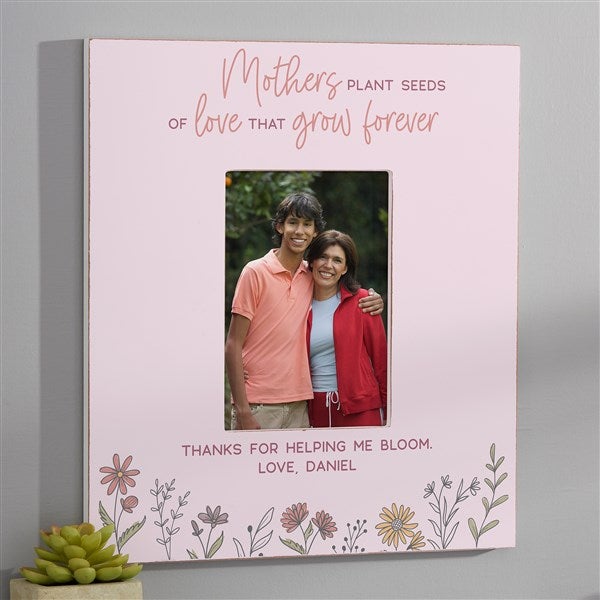 Love Blooms Here Personalized Picture Frame  - 45890