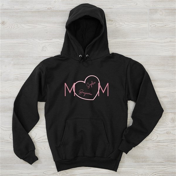 Mom Heart Personalized Ladies Sweatshirt - 45954