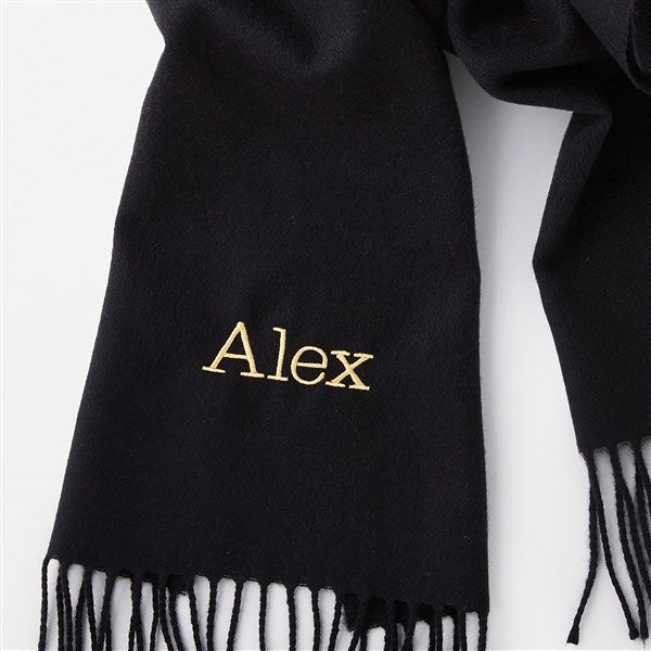 Color Blocked Knitted Fringe Scarf Soft Acrylic Unisex