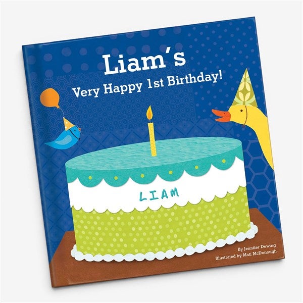 Baby's First Birthday Personalized Board Book  - 46265D