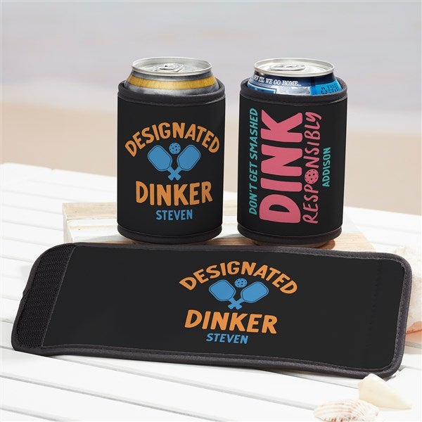 Pickleball Personalized Can & Bottle Wrap  - 46281