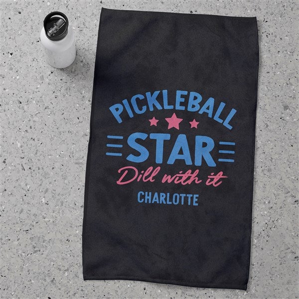 Pickleball Personalized Athletic Towel  - 46287