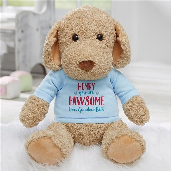 Dog Gone Cute Personalized Plush Dog Stuffed Animal  - 46342