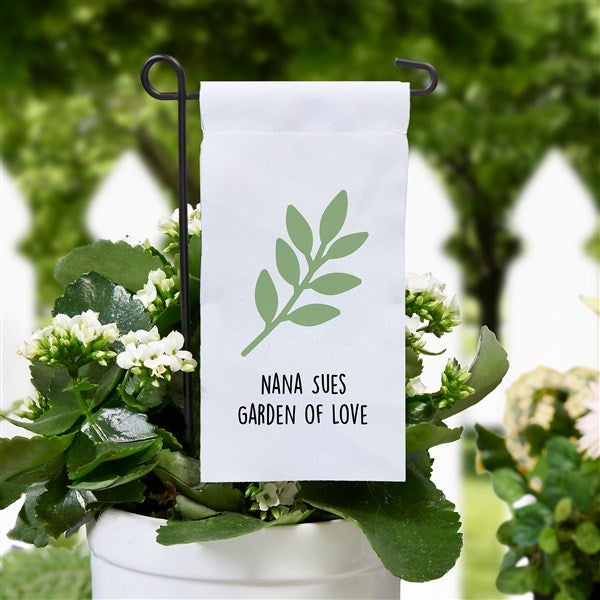 Choose Your Icon Personalized Mini Garden Flag - 46429