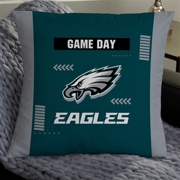 NFL Philadelphia Eagles Classic Personalized Throw Pillow - 46461