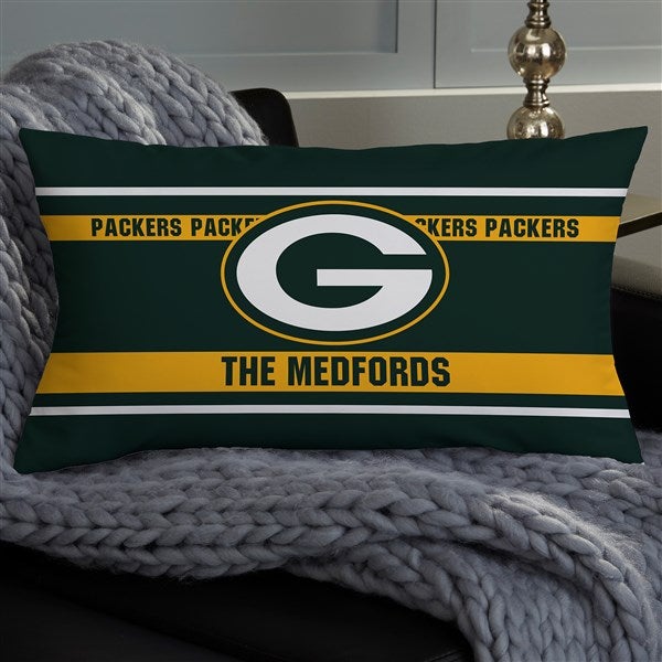 NFL Green Bay Packers Classic Personalized Throw Pillow - 46462