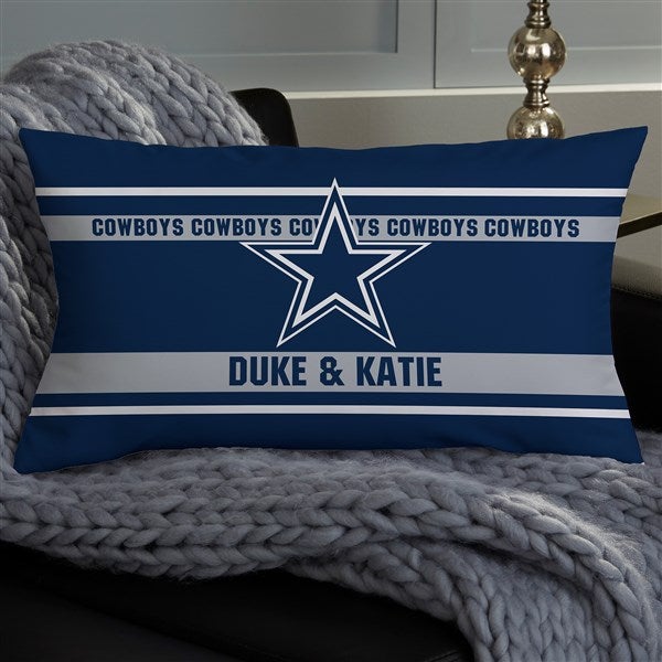 NFL Dallas Cowboys Classic Personalized Throw Pillow - 46464