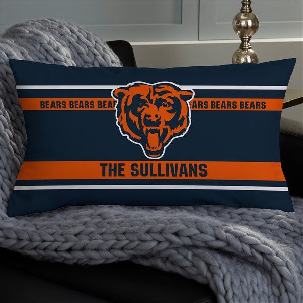 NFL Chicago Bears Classic Personalized Throw Pillow - 46466