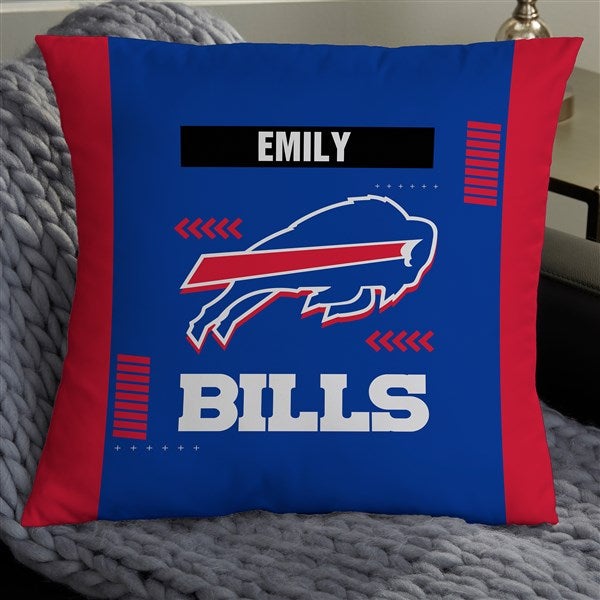 NFL Buffalo Bills Classic Personalized Throw Pillow - 46468