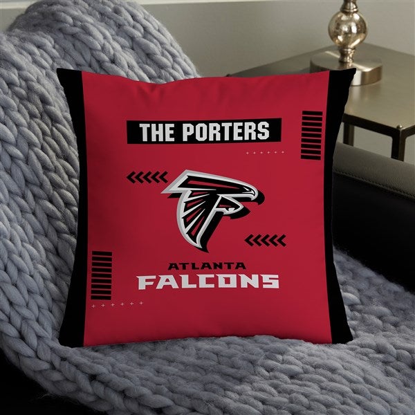 NFL Atlanta Falcons Classic Personalized Throw Pillow - 46544