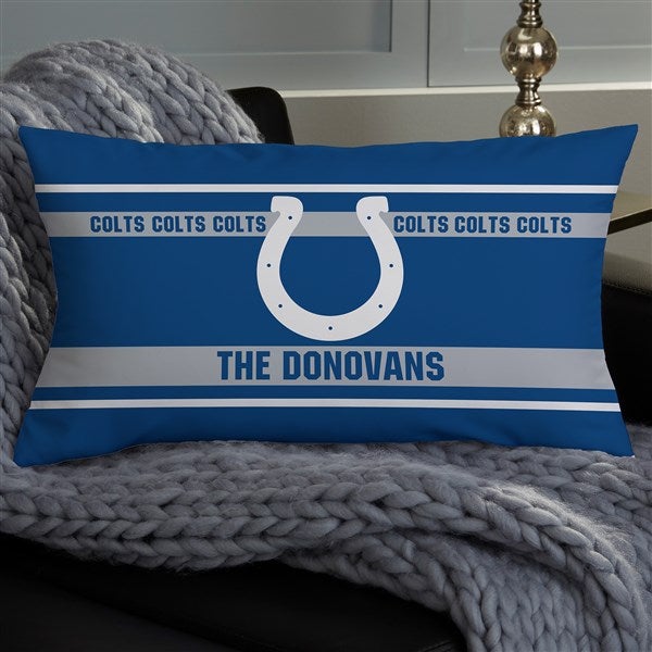 NFL Indianapolis Colts Classic Personalized Throw Pillow - 46563