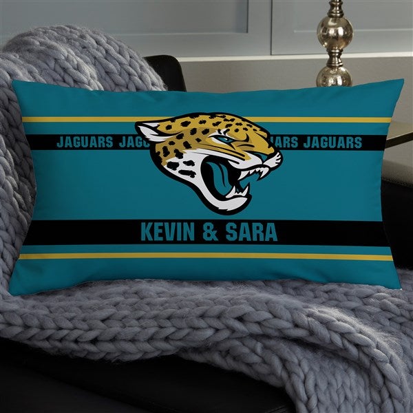 NFL Jacksonville Jaguars Classic Personalized Throw Pillow - 46572