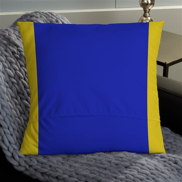 NFL Los Angeles Rams Classic Personalized Throw Pillow