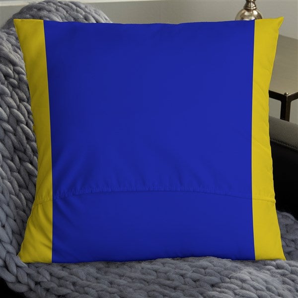 NFL Los Angeles Rams Classic Personalized Throw Pillow