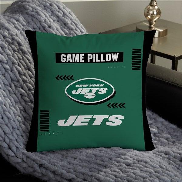 NFL New York Jets Classic Personalized Throw Pillow - 46591