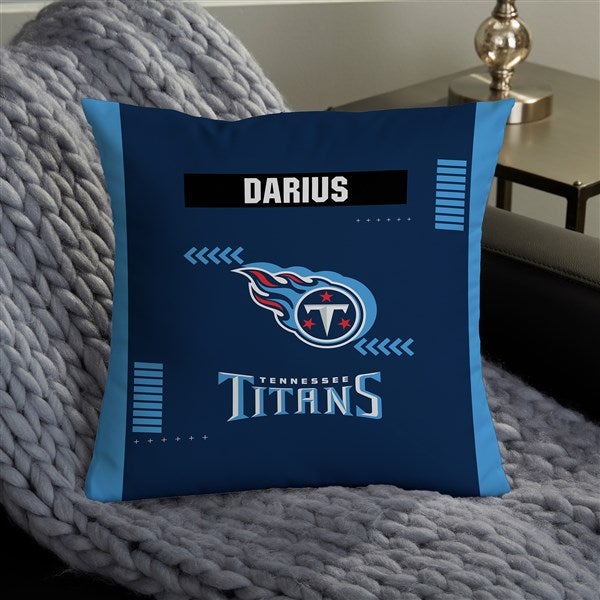 NFL Tennessee Titans Classic Personalized Throw Pillow - 46594
