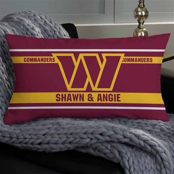 NFL Washington Football Team Classic Personalized Throw Pillow - 46595