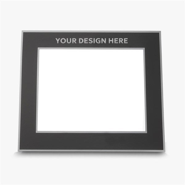 Personalized Logo Flat Iron Black 8x10 Picture Frame  - 46696