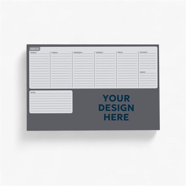 Personalized Logo Weekly Planner 11&quot;x17&quot;  - 46714