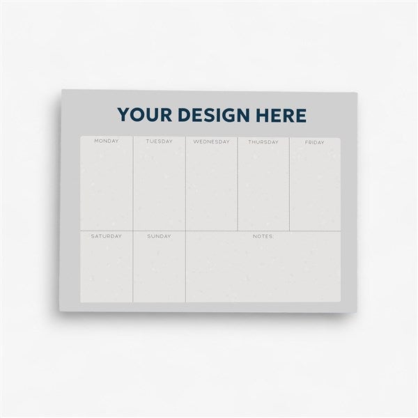 Personalized Logo Weekly Planner 8.5&quot;x11&quot;  - 46715