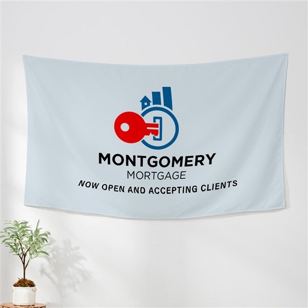 Personalized Logo Promotional Wall Tapestry - 46740