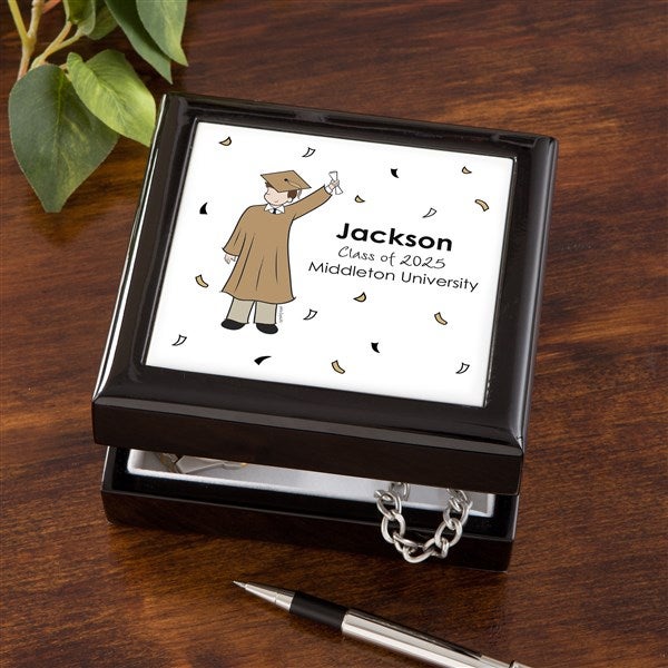 Graduation Guy philoSophie's Personalized Jewelry Box  - 46748