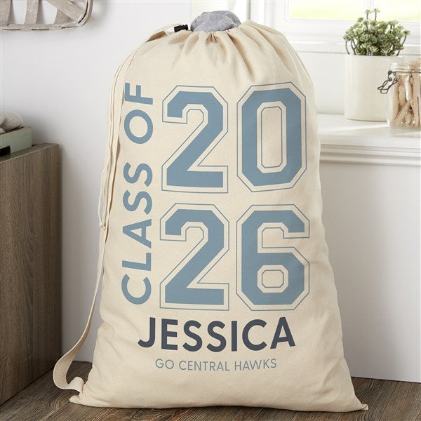 Collegiate Year Personalized Graduation Laundry Bag  - 46787