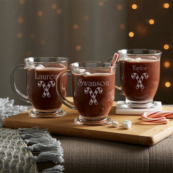 coffee mug in glass