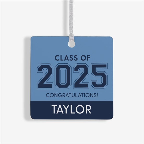 Collegiate Year Personalized Graduation Ornament  - 46790