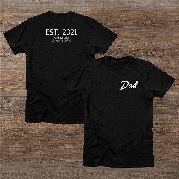 Dad Life Personalized 2-Sided Men's Shirts  - 46837