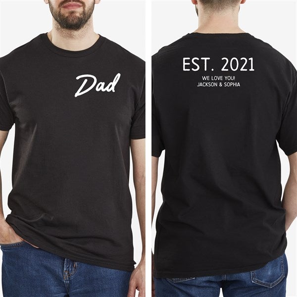 Dad Life Personalized 2-Sided Men's Shirts  - 46837
