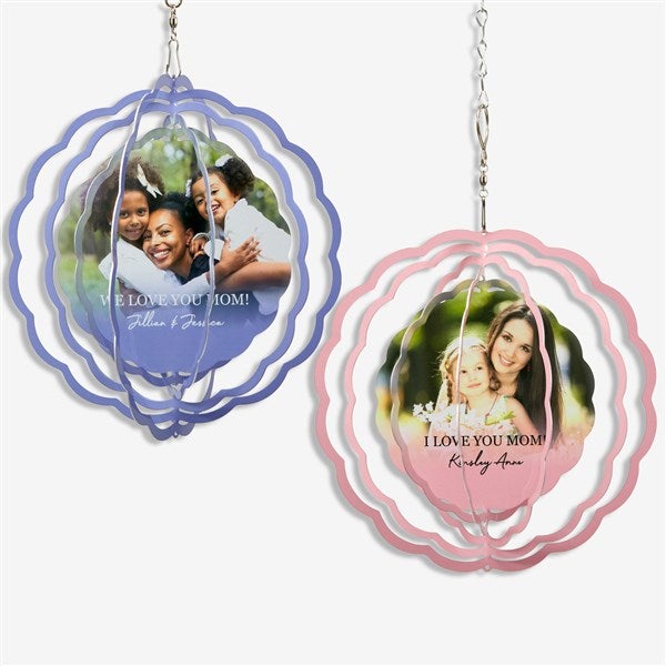 Photo & Message For Her Personalized Wind Spinner  - 46856