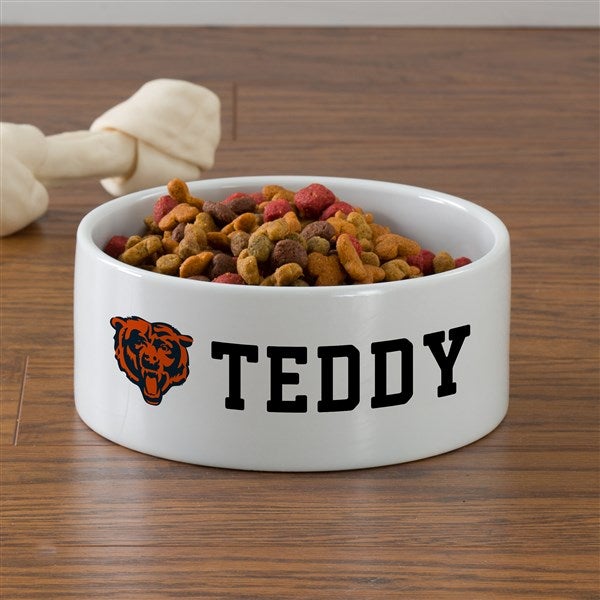 NFL Chicago Bears Personalized Dog Bowls - 46934