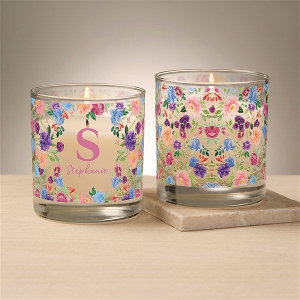 'Floreale' candle ⌀ 8 cm Candles