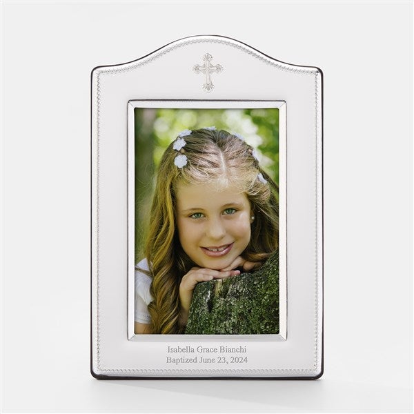 Engraved Reed and Barton Abbey 4x6 Frame  - 47201