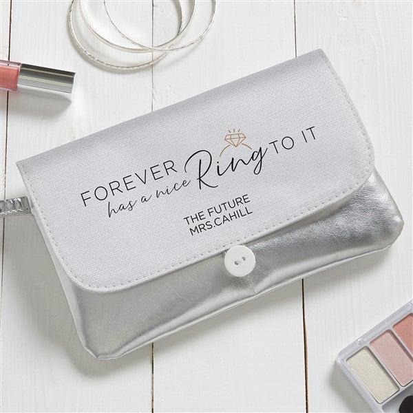 We&#39;re Engaged Personalized Wristlet - 47277